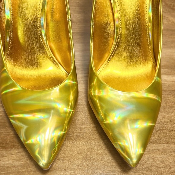 Sam Edelman Hazel Iridescent Pumps - Picture 3 of 11